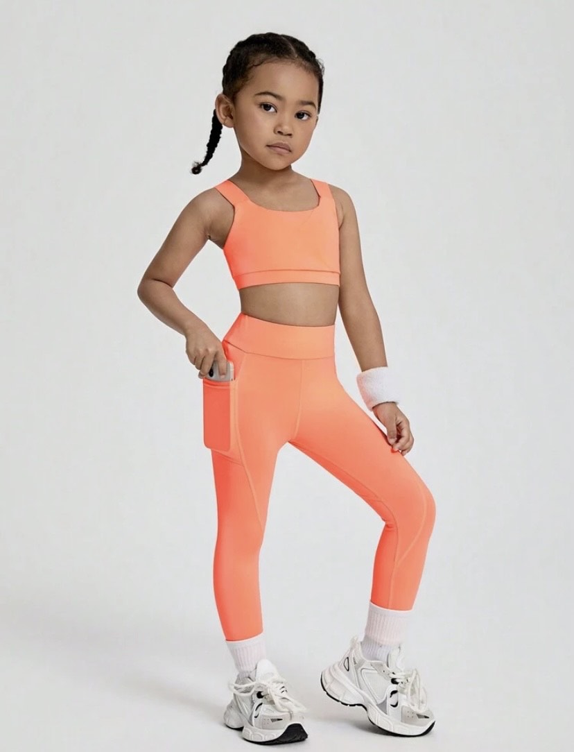 Peachy Peach Criss Cross