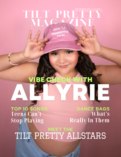 Tilt Pretty Magazine Cover Model Package