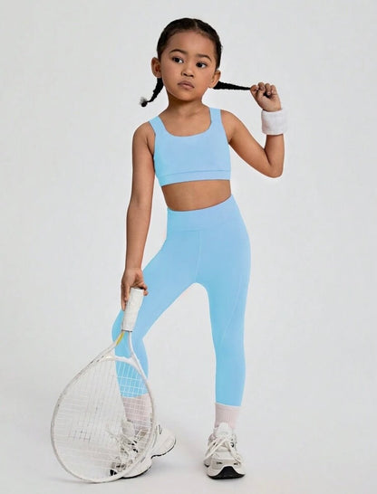 Baby Blue Criss Cross