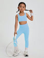 Baby Blue Criss Cross