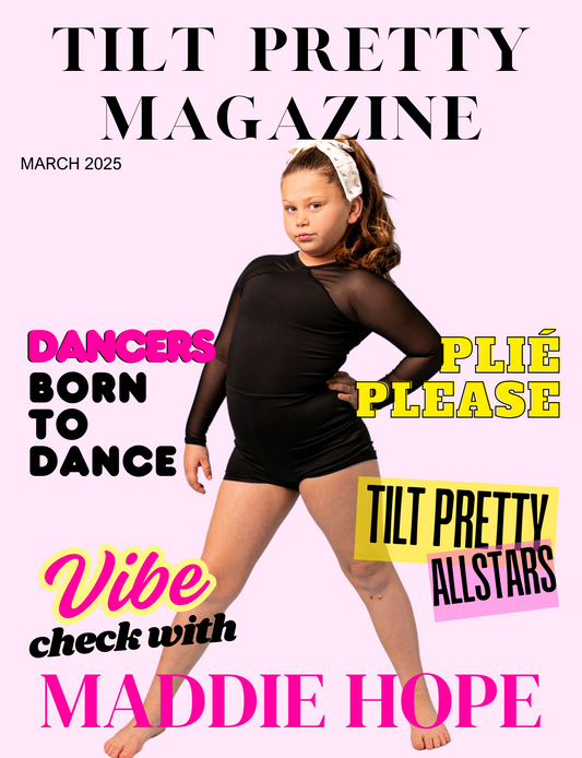 Tilt Pretty Magazine Cover Model Package